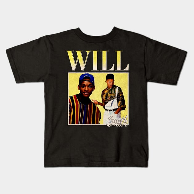 will smith Kids T-Shirt by Store freak